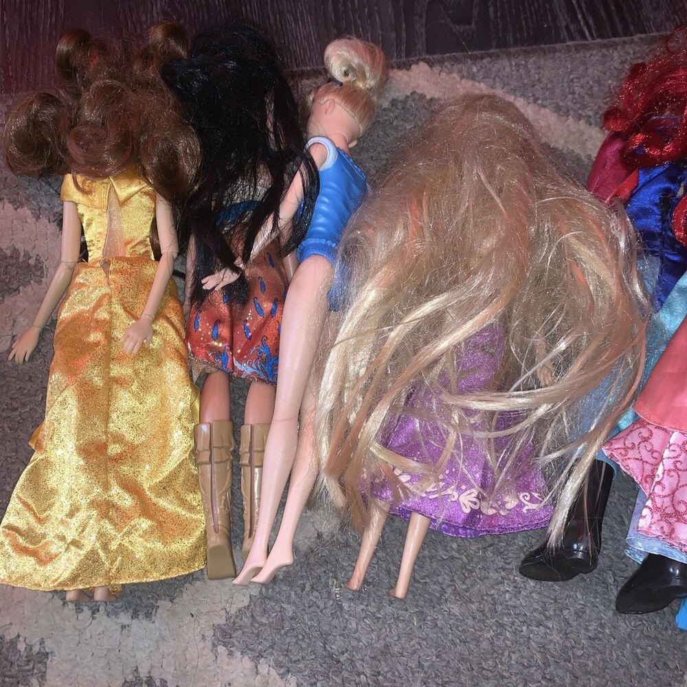 Disney Princess Dolls Lot of 13  Mattel - Picture 9 of 9